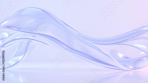 abstract wave galass background photo