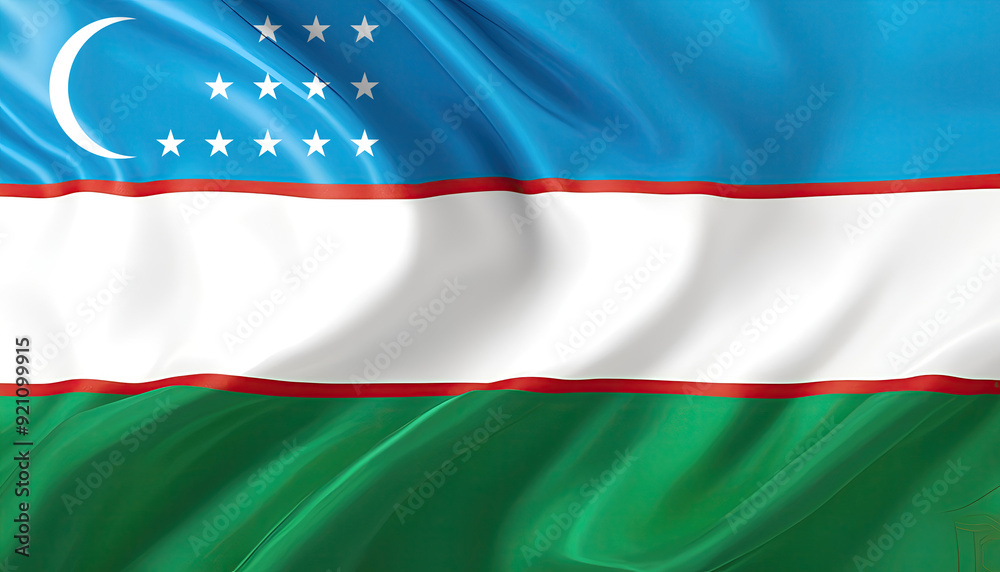 uzbekistani flag for national Day or Independence Day of uzbekistan uzbekistani flag for national Day or Independence Day of uzbekistan