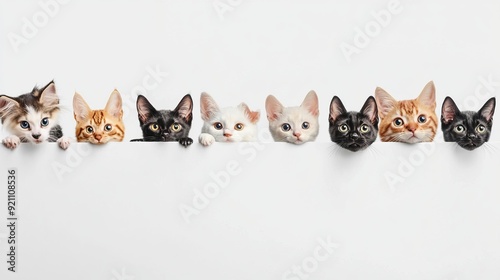 Playful Kittens Row photo