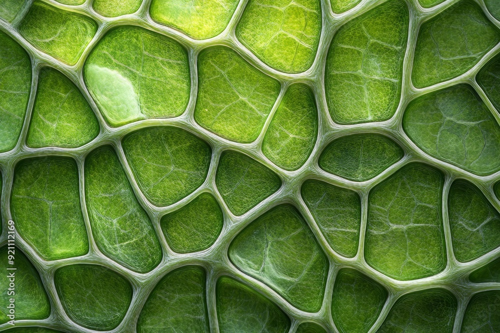 Detailed view of plant cell walls and plasmodesmata, high resolution ...