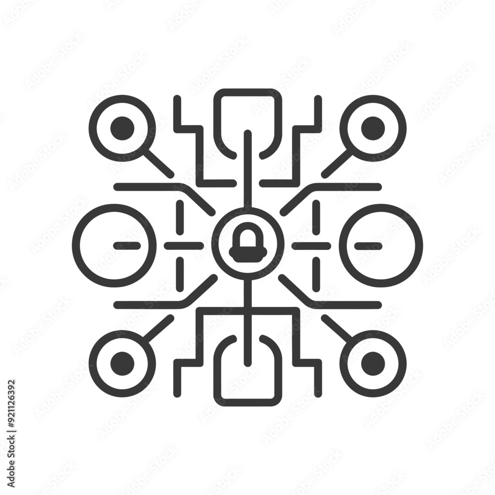 Network Security System with Centralized Locking Mechanism Network Security System with Centralized Locking Mechanism
