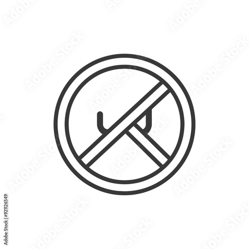 Free Download No U Turn Traffic Sign Icon - GFXLoad