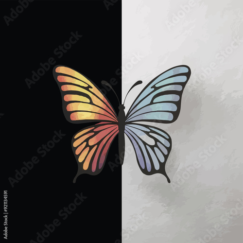 butterfly Victor Art Design 