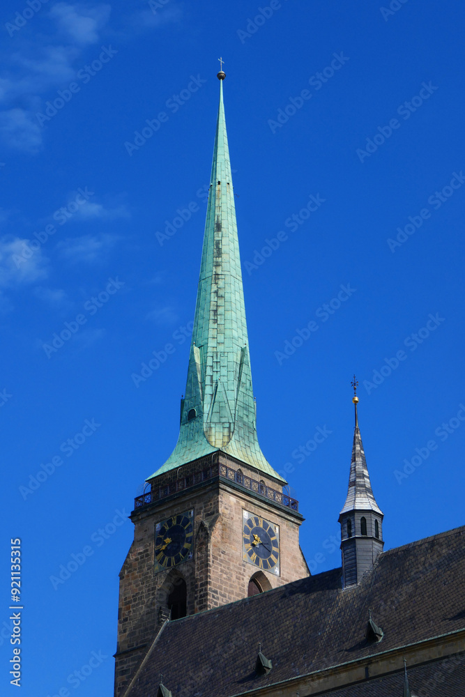 gotische St.-Bartholomäus-Kathedrale in Pilsen gotische St.-Bartholomäus-Kathedrale in Pilsen