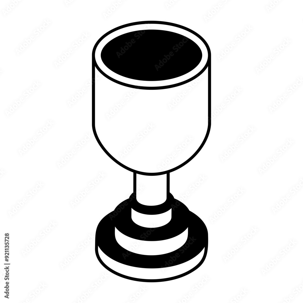 Title of courage vector icon design, token of recognition symbol, Expression of gratitude sign, distinctive insignia stock illustration, Classic whiteen Rounded Shape Winner Cup isometric concept Title of courage vector icon design, token of recognition symbol, Expression of gratitude sign, distinctive insignia stock illustration, Classic whiteen Rounded Shape Winner Cup isometric concept