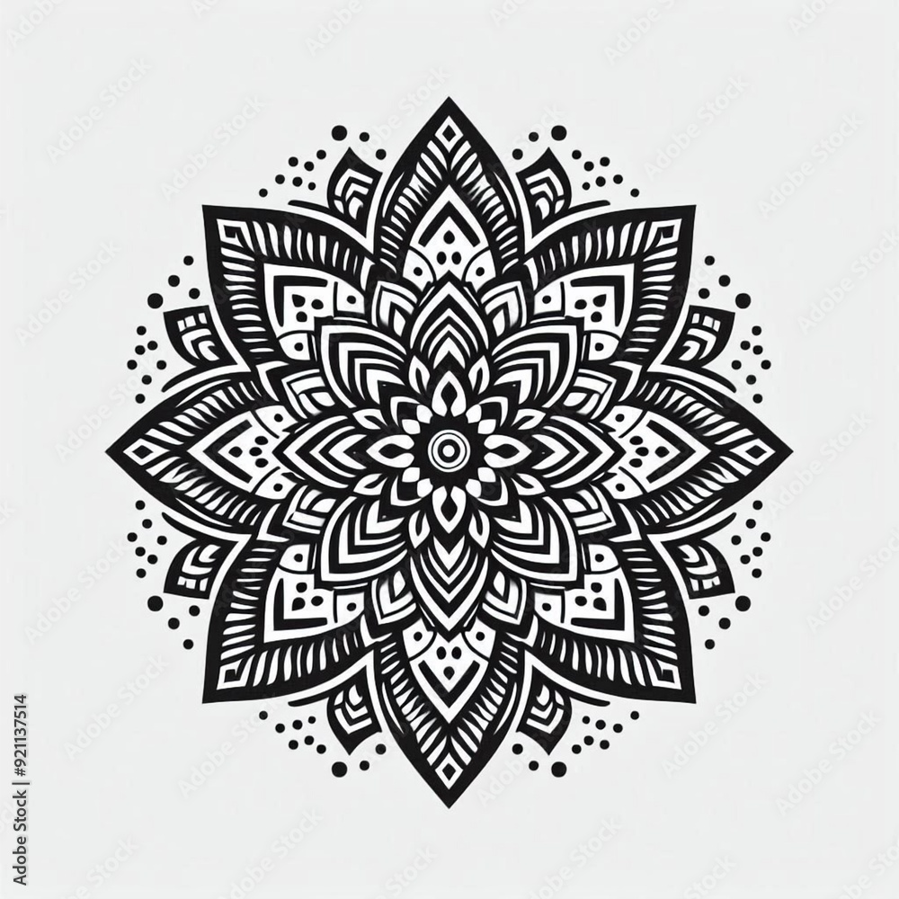 abstract floral ornament abstract floral ornament