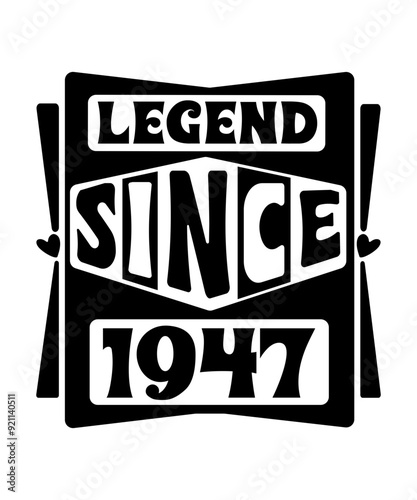 Legend Since Svg Bundle