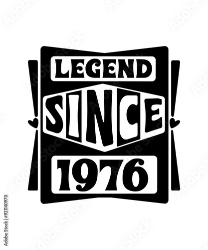 Legend Since Svg Bundle