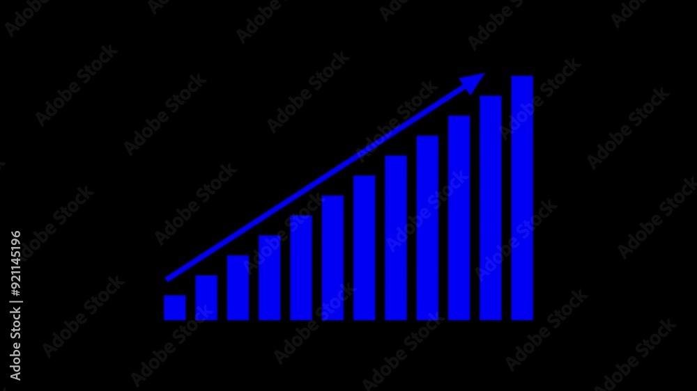 Abstract business graph chart icon. Financial business diagram charts and stock numbers showing profits over time dynamically, a finance 4K corporate business growth. Abstract business graph chart icon. Financial business diagram charts and stock numbers showing profits over time dynamically, a finance 4K corporate business growth.