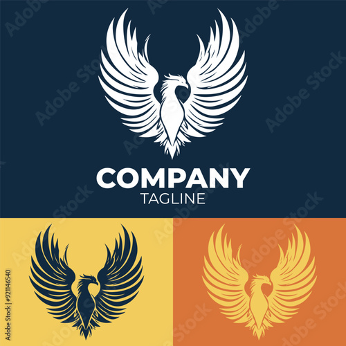 phoenix logo with several color variants.