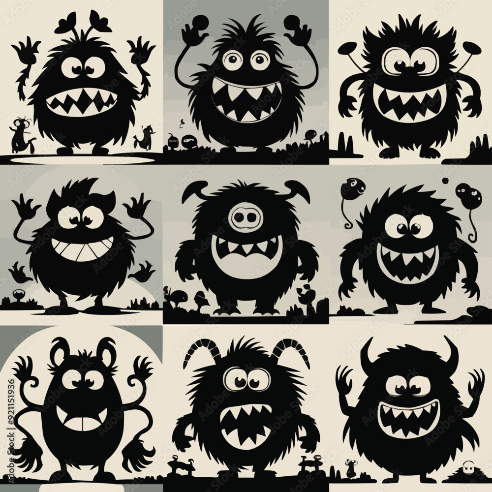 monster cartoons Art Design monster cartoons Art Design