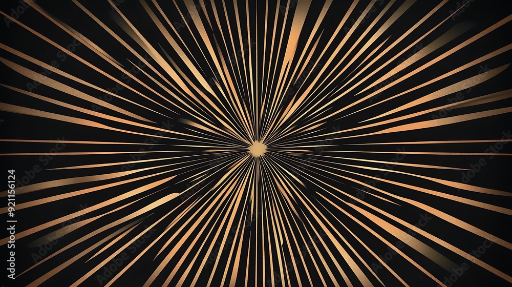 Elegant Gatsby Starburst Designs on Black Background with Sand Color Palette | Abstract Geometric Artwork for Modern Decor Elegant Gatsby Starburst Designs on Black Background with Sand Color Palette | Abstract Geometric Artwork for Modern Decor