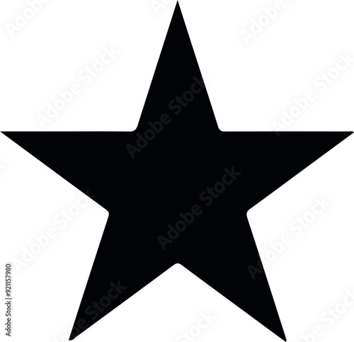 Star Shape Vector Illustration photo