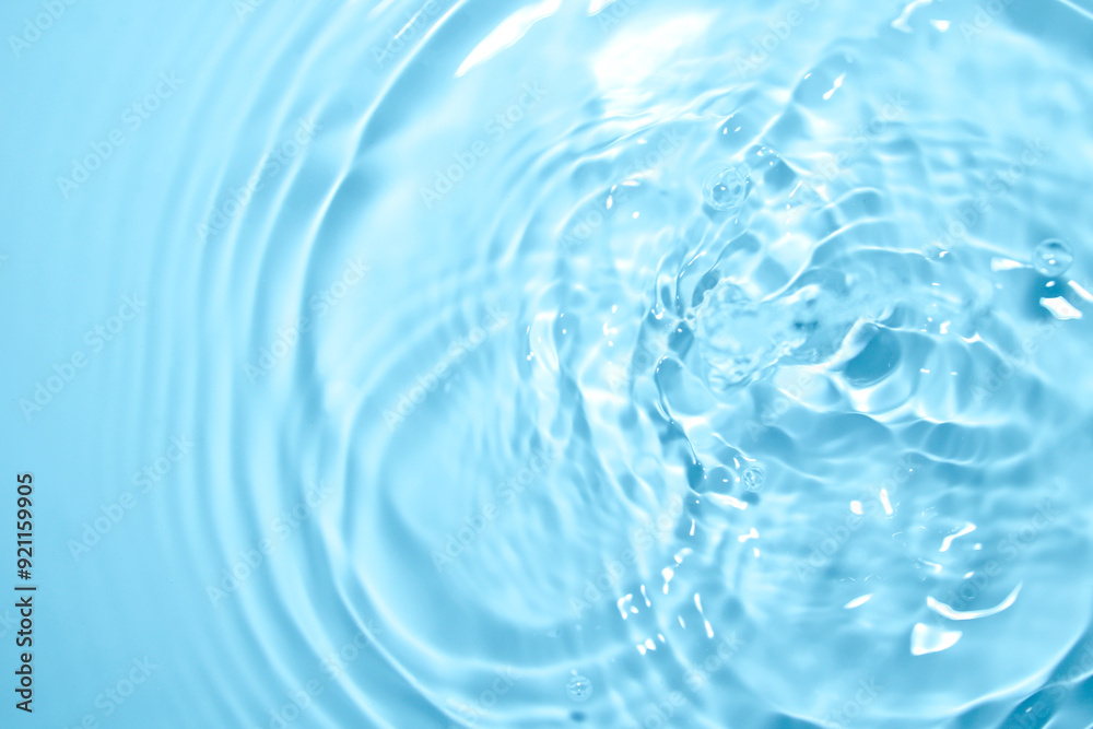 Clear blue natural waves with a shimmer. Clear blue natural waves with a shimmer.