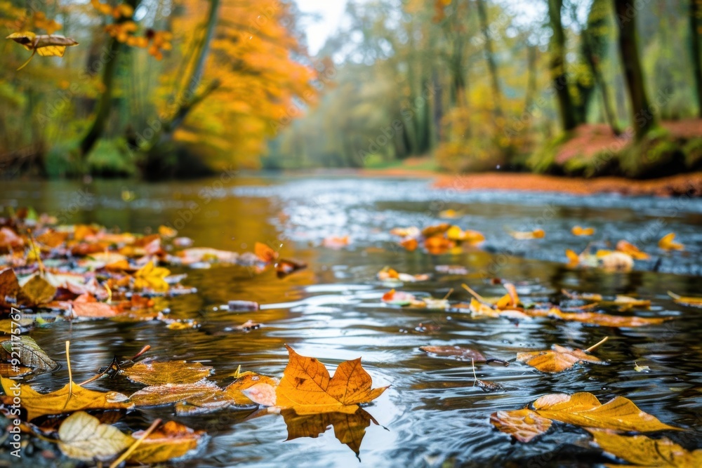 Autumn travel concept with colorful foliage, cozy vibes, and scenic landscapes... Autumn travel concept with colorful foliage, cozy vibes, and scenic landscapes...