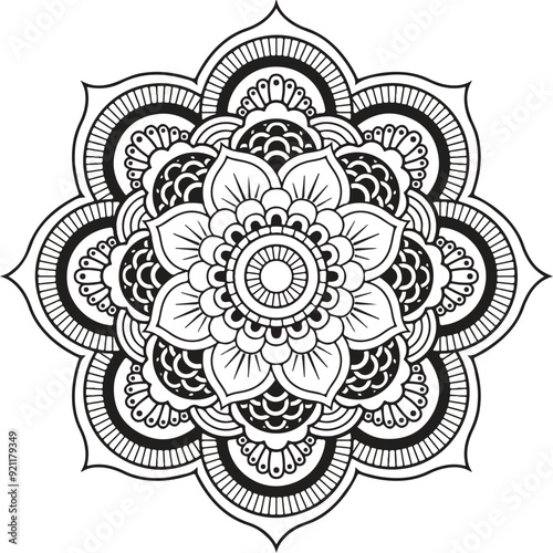 Mandala design vector