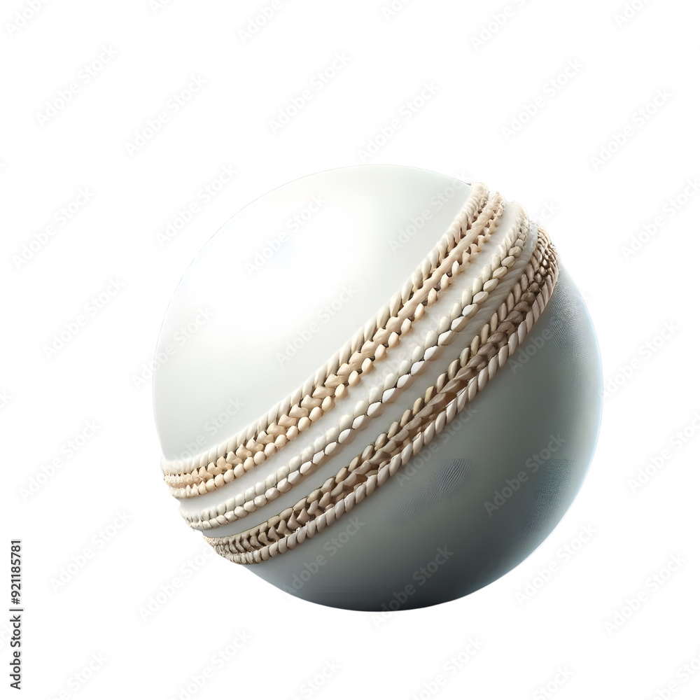 White cricket ball isolated on transparent background. White cricket ball isolated on transparent background.