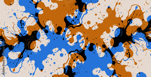 Abstract pattern. Illustration for printing on wall decorations. For use in graphics.