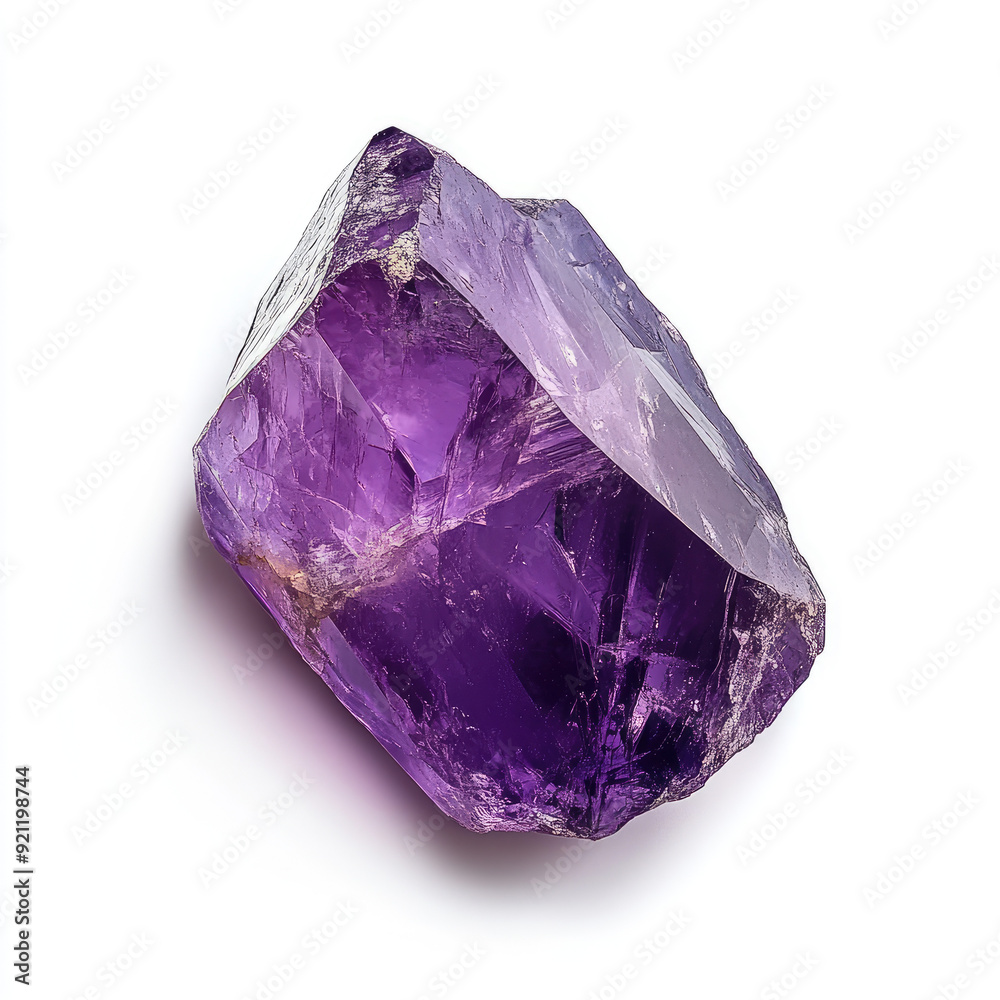 Close-Up Studio Photo of a Vibrant Amethyst Gemstone Close-Up Studio Photo of a Vibrant Amethyst Gemstone