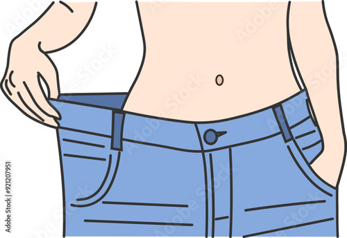 Young Woman Shows Impressive Weight Loss Results woman diet woman health