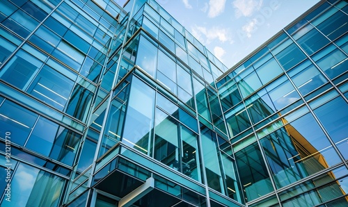 Modern office building