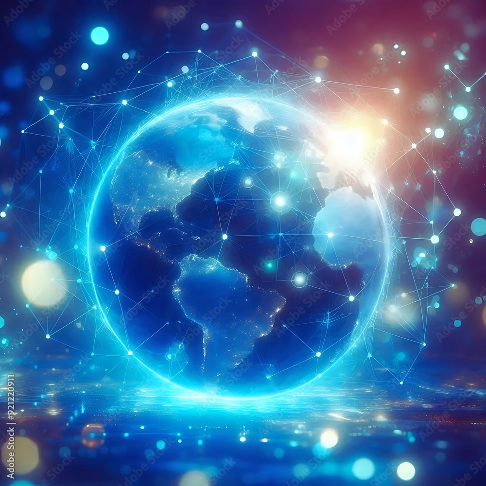 Global Connectivity and technology Network Visualization Global Connectivity and technology Network Visualization