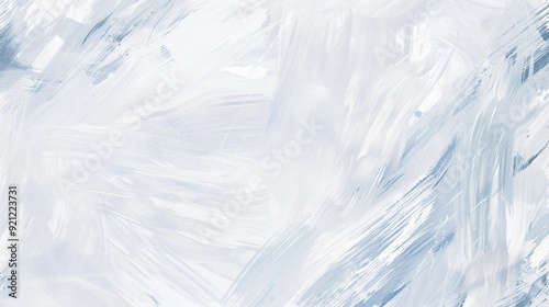 Wallpaper Mural White and grey abstract oil painting texture. Modern acrylic background, The Chaos of Emotion on Canvas. Torontodigital.ca
