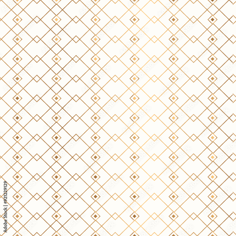 Fototapeta premium Geometric luxury pattern