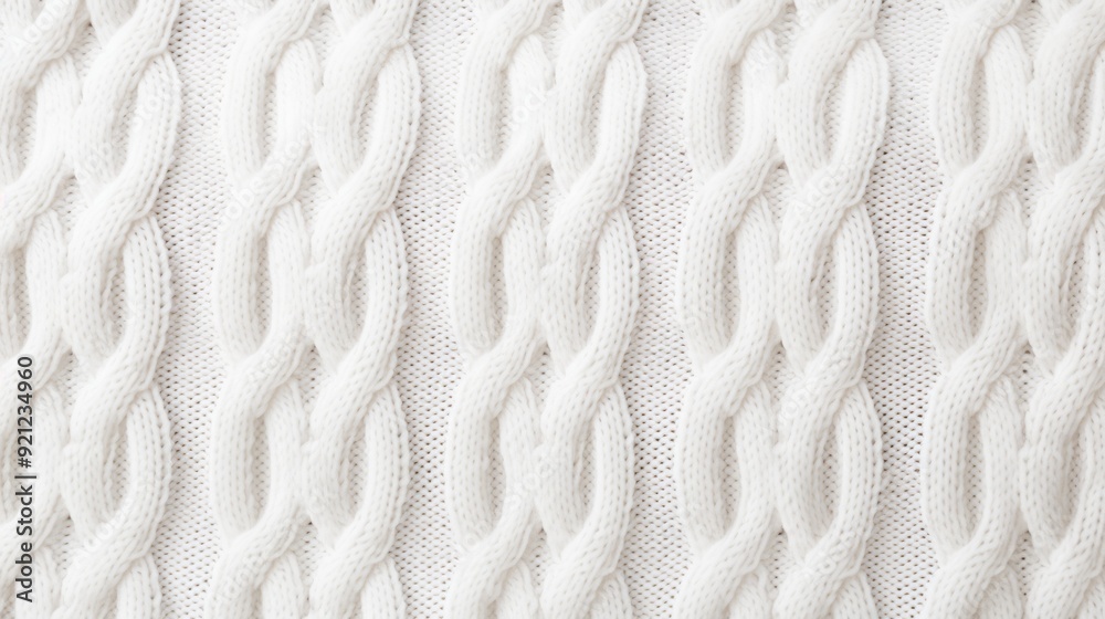 White knitted texture and background. Neural network ai generated art White knitted texture and background. Neural network ai generated art