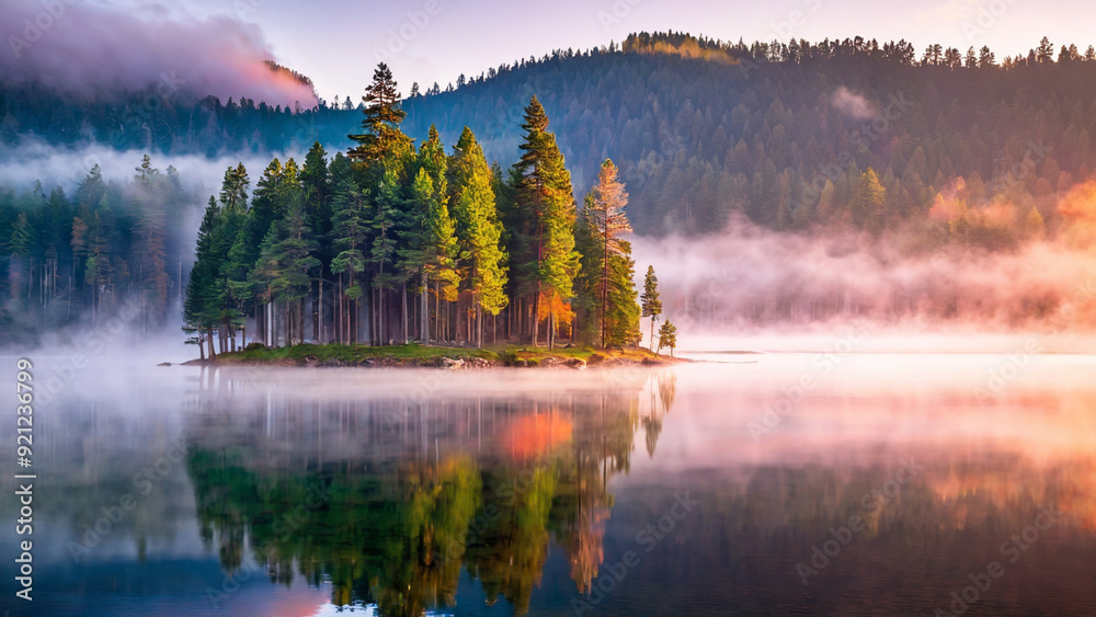 Fototapeta premium Dawn’s Reflection