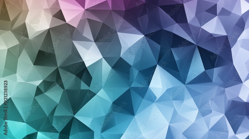 Obraz premium polygon art background, geometric design with polygons, aesthetic polygon background, polygonal digital art, abstract geometric pattern, polygonal structure design