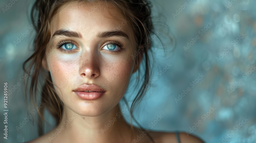 Professional studio photo portrait of a attractive beautiful young woman, stunning girl with natural beauty, natural beauty, a person, with a pronounced emotional expression, widescreen 16:9 Professional studio photo portrait of a attractive beautiful young woman, stunning girl with natural beauty, natural beauty, a person, with a pronounced emotional expression, widescreen 16:9