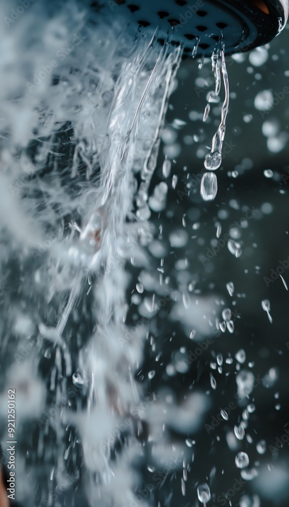 closeup shower head deep coming out inspiring interconnections overflowing wide levels leak closeup shower head deep coming out inspiring interconnections overflowing wide levels leak