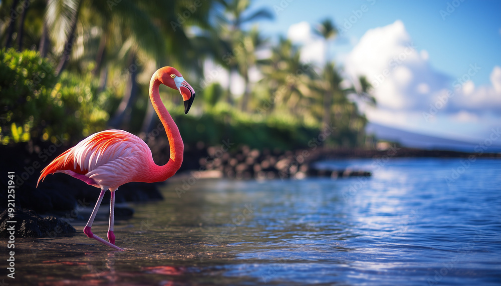 Fototapeta premium Flamingo