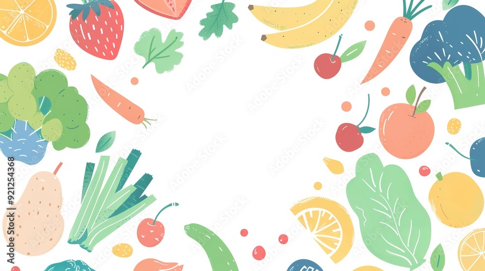 illustration of world food day, vector and graphics illustration of world food day, vector and graphics
