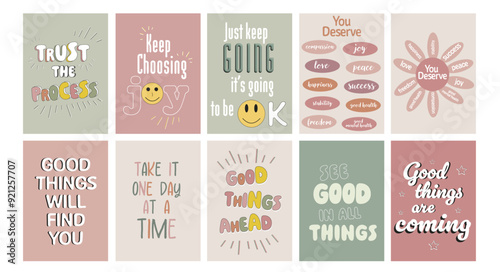 A4 Mental health posters, Positive affirmation posters, A4 posters, Positive affirmation cards. Wall art, A4 prints, Motivational posters. Printable art, 10 pack bundle, print on demand