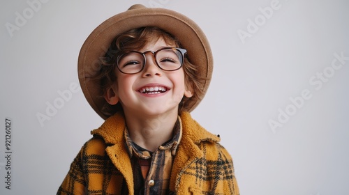 kid listening his parent with happy