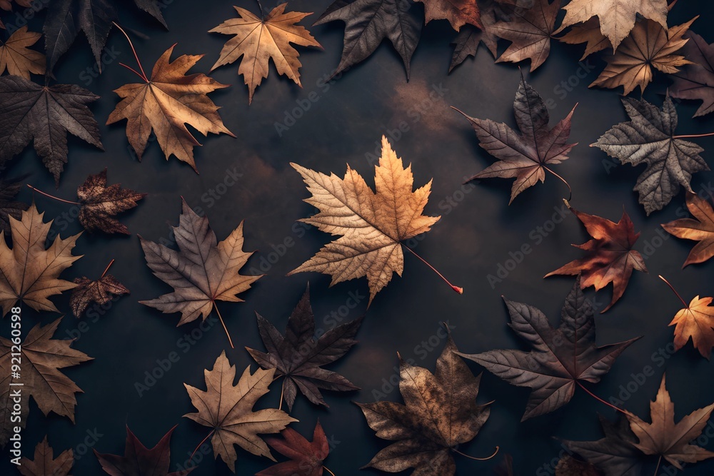 Holiday autumn colorful leaves background Holiday autumn colorful leaves background