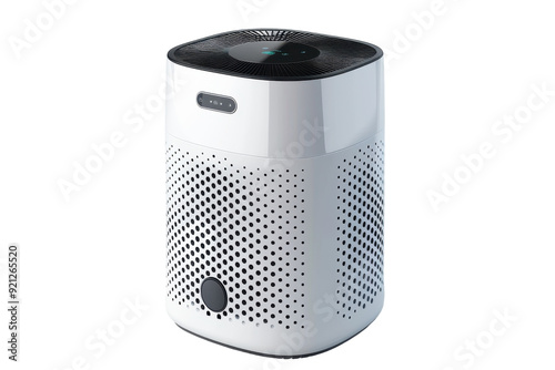 Air Purifier for Better Breathing Air Quality is Isolated on Transparent Background.
