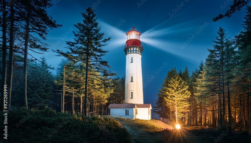 lighthouse at night lighthouse at night