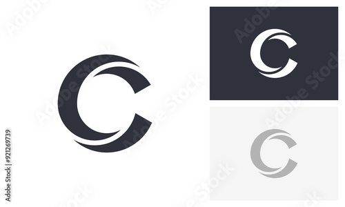 C logo, letter c, initial c logo design
