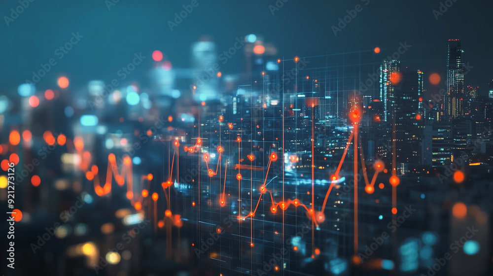 Smart digital city with connection network that is at the cutting edge of innovation in technology and business with bright, modern skyscrapers. Backgrounds for technology and charts and graphs
Smart digital city with connection network that is at the cutting edge of innovation in technology and business with bright, modern skyscrapers. Backgrounds for technology and charts and graphs