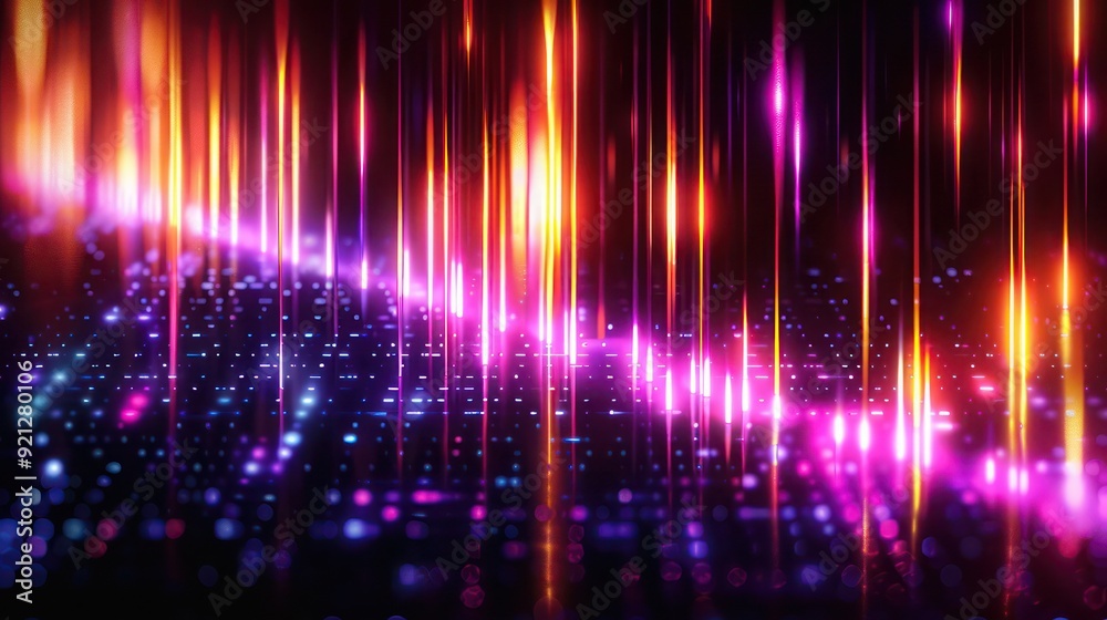Orange and Violet with templates, metal texture soft lines tech gradient abstract background. Glowing line background Orange and Violet with templates, metal texture soft lines tech gradient abstract background. Glowing line background