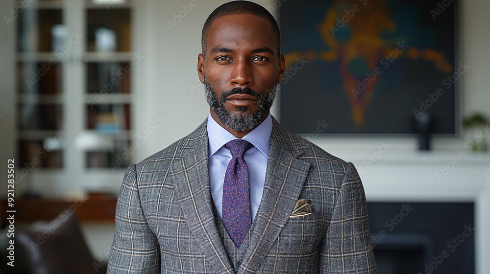 Portrait of a African American businessman Portrait of a African American businessman