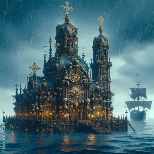 night, church, architecture, city, river, cathedral, europe, bridge, building, prague, tower, russia, landmark, petersburg, water, travel, sky, town, old, evening, reflection, castle, tourism, religio