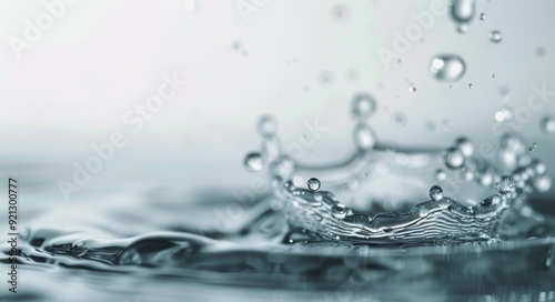 Water Droplet Creating Ripples in Calm Surface at Daytime
