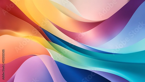 beautiful colorful gradient wallpaper design