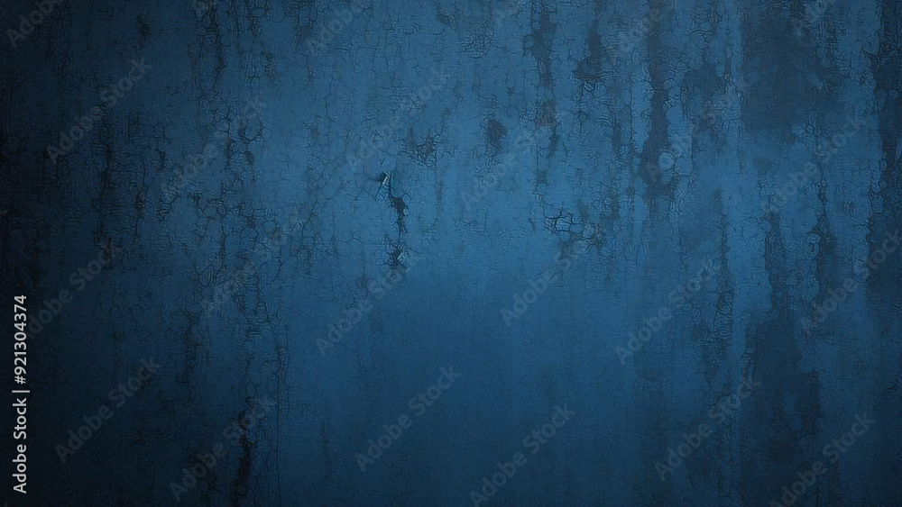 Obraz premium Patrón de fondo azul abstracto en diseño de textura grunge colores azul verde y turquesa en ilustración pintada moteada y sucia 