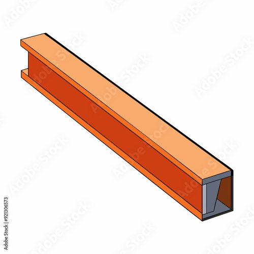 Realistic, Building beam  Art vector illustration