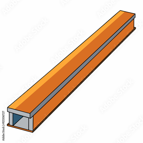 Realistic, Building beam  Art vector illustration